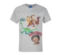 Disney Boys Grey The Good Dinosaur Short Sleeved T-Shirt - 11-12 Years