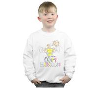 Disney Boy's Hercules Do You Even Lift? Sweatshirt in White | Size: 5-6 Years Disney White 5-6 Years