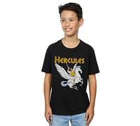 Disney Boys Hercules with Pegasus T-Shirt Black 9-11 Years