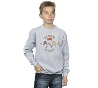 Disney Boy's Hocus Pocus Broom Squad 93 Sweatshirt in Grey | Size: 12-13 Years Disney Grey 12-13 Years