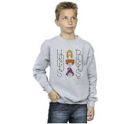 Disney Boy's Hocus Pocus Faces Sweatshirt in Grey | Size: 12-13 Years Disney Grey 12-13 Years