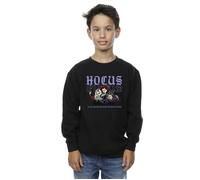 Disney Boy's Hocus Pocus Hallows Eve Sweatshirt in Black | Size: 12-13 Years Disney Black 12-13 Years