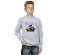 Disney Boy's Hocus Pocus Hallows Eve Sweatshirt in Grey | Size: 12-13 Years Disney Grey 12-13 Years