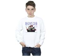 Disney Boy's Hocus Pocus Hallows Eve Sweatshirt in White | Size: 12-13 Years Disney White 12-13 Years
