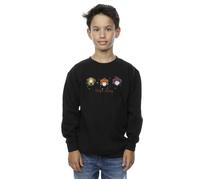 Disney Boy's Hocus Pocus Witchful Thinking Sweatshirt in Black | Size: 12-13 Years Disney Black 12-13 Years