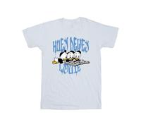 Disney Boy's Huey Dewey Louie Reading Cotton T-Shirt in White | Size: 7-8 Years Disney White 7-8 Years