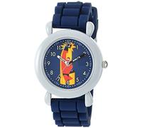Disney Boy's Incredibles 2' Quartz Plastic and Silicone Casual Watch, Color:Blue (Model: WDS000563)