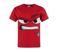 Disney Boy's Inside Out Anger Short Sleeved T-Shirt | Boys Red | Official | Size: 3-4 Years Disney Red 3-4 Years