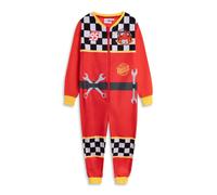 Disney Boy's Kids Onesie (Boys Red) in Red | Size: 5-6 Years Disney Red 5-6 Years