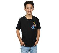 Disney Boys Lilo and Stitch Ice Cream T-Shirt Black 12-13 Years