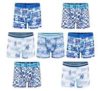 Disney Boys' Lilo & Stitch Amazon Exclusive Athletic Boxer Briefs in Sizes 2/3t, 4t, 4, 6, 8 & 10, 7-pack Athletic Bxrbr - Sitch, 4
