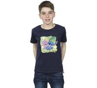 Disney Boy's Lilo & Stitch St Patrick´s Day Clover T-Shirt in Navy | Size: 3-4 Years Disney Navy 3-4 Years
