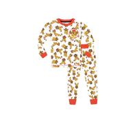 Disney Boy's Lion Guard Snuggle Fit Pyjamas in White | Size: 3-4 Years Disney White 3-4 Years