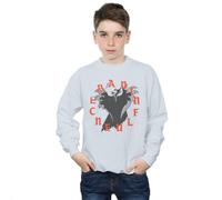 Disney Boy's Maleficent Bad Influence Sweatshirt in White | Size: 3-4 Years Disney White 3-4 Years