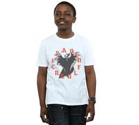 Disney Boy's Maleficent Bad Influence T-Shirt in White | Size: 7-8 Years Disney White 7-8 Years