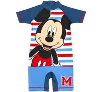 Disney Boy's Mickey Mouse 1 Piece Surf Suit | Boys Blue | Official Merch | Size: 3-4 Years Disney Blue 3-4 Years