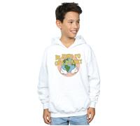 Disney Boy's Mickey Mouse Be Kind To Our Planet Hoodie in White | Size: 5-6 Years Disney White 5-6 Years
