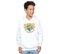 Disney Boy's Mickey Mouse Be Kind To Our Planet Hoodie in White | Size: 7-8 Years Disney White 7-8 Years