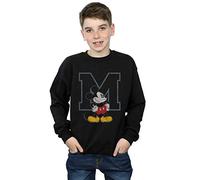 Disney Boys Mickey Mouse Classic M Sweatshirt 9-11 Years Black