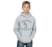 Disney Boy's Mickey Mouse Dash Hoodie in Grey | Size: 3-4 Years Disney Grey 3-4 Years