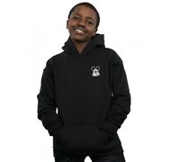 Disney Boys Mickey Mouse Don’t Speak Breast Print Hoodie Black 9-11 Years