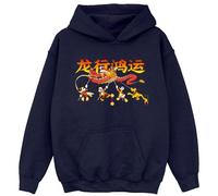 Disney Boy's Mickey Mouse Dragon Year Hoodie in Navy | Size: 9 Years Disney Navy 9 Years