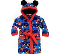 Disney Boys Mickey Mouse Dressing Gown Blue Age 3 to 4 Years