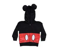 Disney Boys' Toddler Mickey Mouse Hoodie, Black, 4 Years