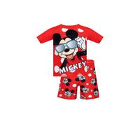 Disney Boy's Mickey Mouse Swimming Costume in Red | Size: 18-24 m Disney Red 18-24 m