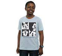 Disney Boys Mickey Mouse Wink T-Shirt Sport Grey 12-13 Years