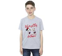 Disney Boy's Minnie Daisy We´ve Got This T-Shirt in Grey | Size: 7-8 Years Disney Grey 7-8 Years