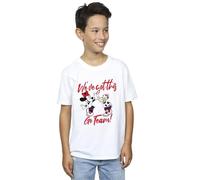 Disney Boy's Minnie Daisy We´ve Got This T-Shirt in White | Size: 5-6 Years Disney White 5-6 Years