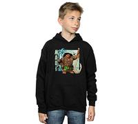 (9-11 Years, Black) Disney Boys Moana Maui Hoodie