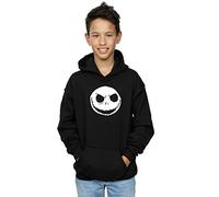 Disney Boys Nightmare Before Christmas Jack Skellington Face Hoodie 9-11 Years Black