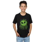 Disney Boy's Nightmare Before Christmas Pumpkin King T-Shirt in Black | Size: 7-8 Years Disney Black 7-8 Years