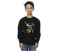 Disney Boys Peter Pan Never Grow Up Sweatshirt Black 3-4 Years