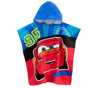 Disney Boys Poncho Cars Red One Size