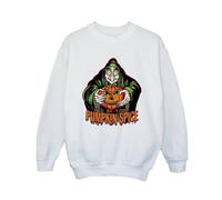 Disney Boy's Pumpkin Spice Evil Queen Villains Sweatshirt in White | Size: 9 Years Disney White 9 Years