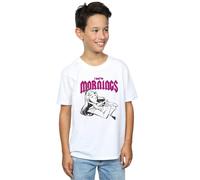 Disney Boy's Sleeping Beauty Don´t Do Mornings T-Shirt in White | Size: 5-6 Years Disney White 5-6 Years