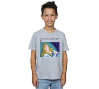 Disney Boy's Sleeping Beauty Meme T-Shirt in Grey | Size: 12-13 Years Disney Grey 12-13 Years