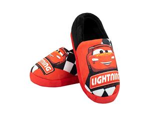 Disney Boys Slippers Cars Red 5