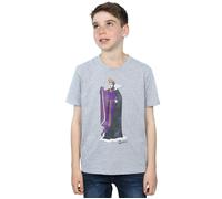 Disney Boy's Snow White Classic Evil Queen Grimhilde T-Shirt in Grey | Size: 12-13 Years Disney Grey 12-13 Years