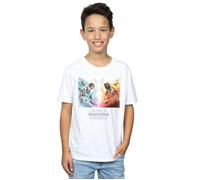 Disney Boy's Star Wars The Rise Of Skywalker Battle Poster T-Shirt in White | Size: 12-13 Years Disney White 12-13 Years
