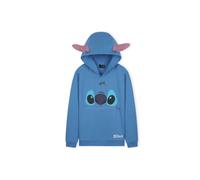 Disney Boy's Stitch Hoodie in Blue | Size: 13-14 Years Disney Blue 13-14 Years