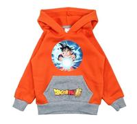 Disney Boy's Sweat À Capuche Garçon Dragon Ball Z Hooded Sweatshirt, Orange, 6 Years