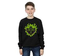 Disney Boy's The Descendants Maleficent Long Live Sweatshirt in Black | Size: 9 Years Disney Black 9 Years