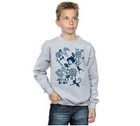 Disney Boy's The Jugle Book Mowgli Tale Sweatshirt in Grey | Size: 5-6 Years Disney Grey 5-6 Years