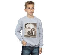Disney Boy's The Jungle Book Hypnosis Sweatshirt in Grey | Size: 7-8 Years Disney Grey 7-8 Years
