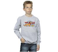 Disney Boy's The Lion King Dad Boss Sweatshirt in Grey | Size: 3-4 Years Disney Grey 3-4 Years