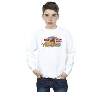 Disney Boy's The Lion King Dad Boss Sweatshirt in White | Size: 5-6 Years Disney White 5-6 Years
